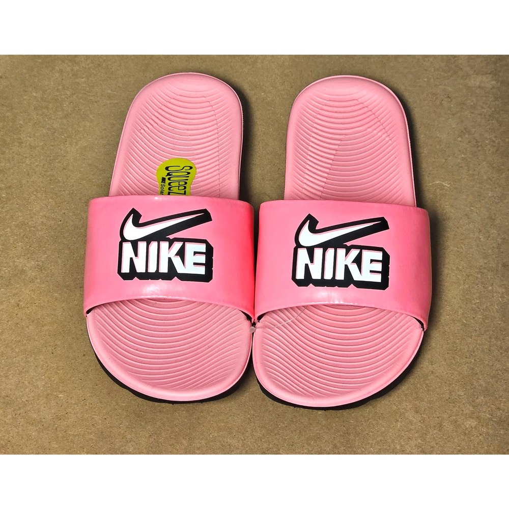 Pink Nike Sandals Slides Size 4Y Kids